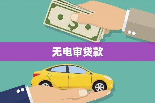 舞阳无电审贷款