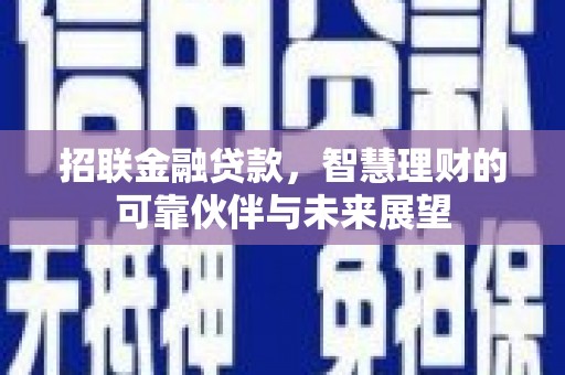 舞阳招联金融贷款，智慧理财的可靠伙伴与未来展望