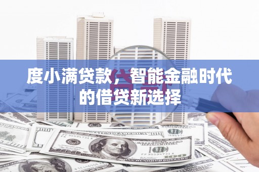 舞阳度小满贷款，智能金融时代的借贷新选择