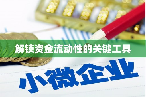 舞阳解锁资金流动性的关键工具