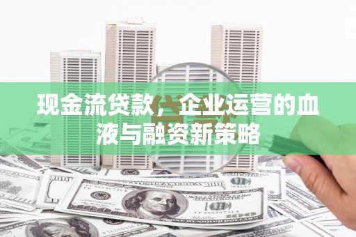 舞阳现金流贷款，企业运营的血液与融资新策略
