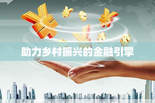 舞阳助力乡村振兴的金融引擎
