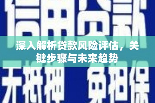 舞阳深入解析贷款风险评估，关键步骤与未来趋势