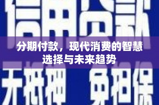 舞阳分期付款，现代消费的智慧选择与未来趋势