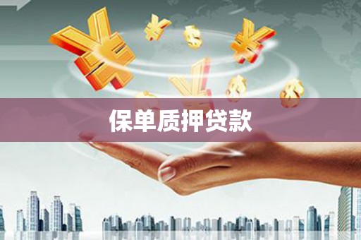 舞阳保单质押贷款