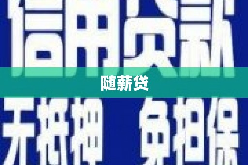 舞阳随薪贷