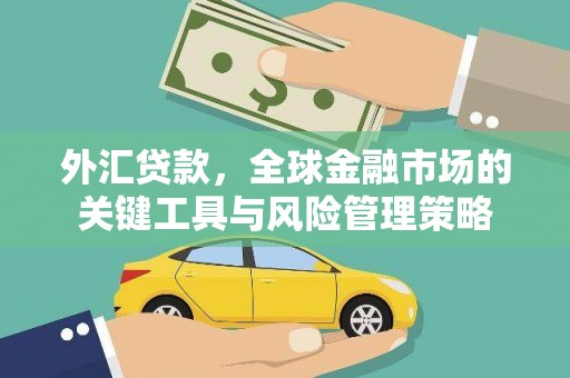 舞阳外汇贷款，全球金融市场的关键工具与风险管理策略