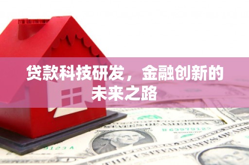 舞阳贷款科技研发，金融创新的未来之路