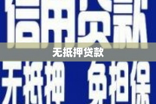 舞阳无抵押贷款