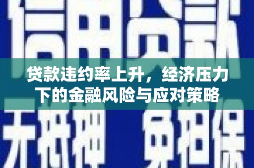舞阳贷款违约率上升，经济压力下的金融风险与应对策略