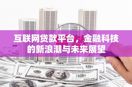 舞阳互联网贷款平台，金融科技的新浪潮与未来展望