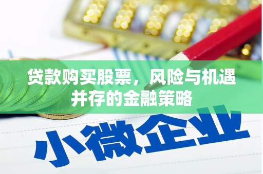 舞阳贷款购买股票，风险与机遇并存的金融策略