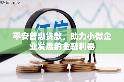 舞阳平安普惠贷款，助力小微企业发展的金融利器