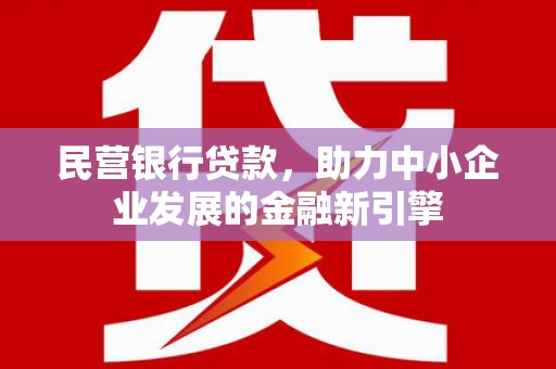 舞阳民营银行贷款，助力中小企业发展的金融新引擎