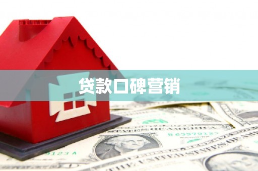 舞阳贷款口碑营销