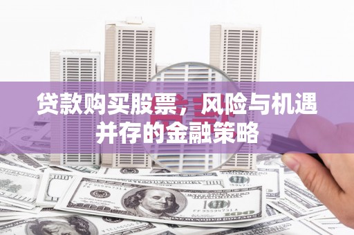 舞阳贷款购买股票，风险与机遇并存的金融策略