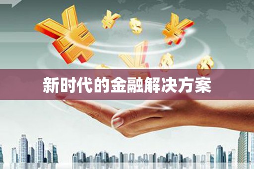 舞阳新时代的金融解决方案