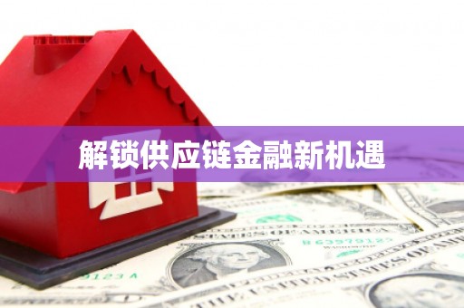 舞阳解锁供应链金融新机遇