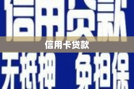 舞阳信用卡贷款